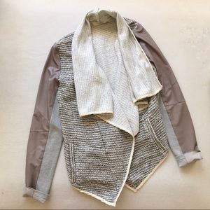 Anthropologie Light Weight Cowl Neck Jacket S
